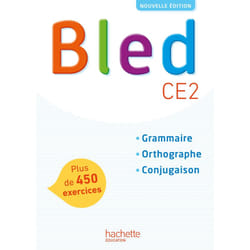 Bled CE2 - Manuel de l'élève - Edition 2017 (Broché)