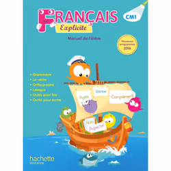 ISBN Français Explicite CM1 - Livre de l'élève - Ed. 2017, Éducatif, Français, 224 pages