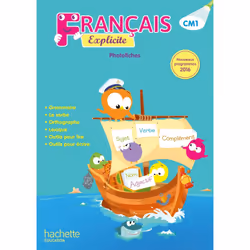 ISBN Français Explicite CM1 - Photofiches - Ed. 2017, Éducatif, Français, 176 pages