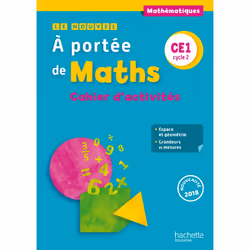 ISBN Le Nouvel A portée de maths CE1 - Cahier élève - Ed. 2018, Éducatif, Français, 48 pages