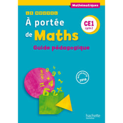 Le Nouvel A portée de maths CE1 - Guide pédagogique