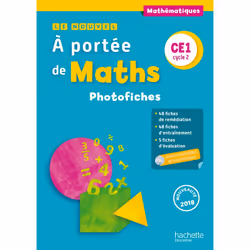 ISBN Le Nouvel A portée de maths CE1 - Photofiches - Ed. 2018, Éducatif, Français, 128 pages