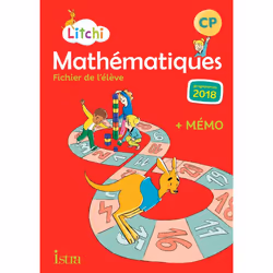 ISBN Litchi Mathématiques CP - Fichier élève - Ed. 2019, Éducatif, Français, 176 pages