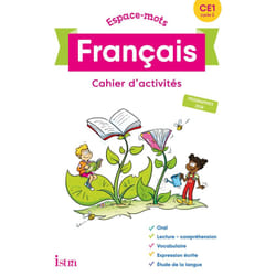 ISBN Espace-Mots Français CE1 - Cahier élève - Ed. 2020