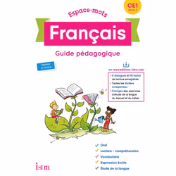 ISBN Espace-Mots Français CE1 - Guide pédagogique - Ed. 2020, Éducatif, Français, 144 pages