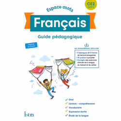 ISBN Espace-Mots Français CE2 - Guide pédagogique - Ed. 2020, Éducatif, Français, 160 pages