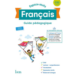 ISBN Espace-Mots Français CE2 - Guide pédagogique - Ed. 2020