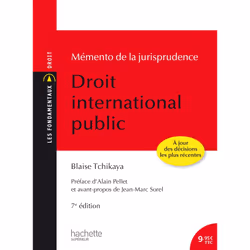 ISBN Les Fondamentaux - Mémento de la jurisprudence Droit International Public, Éducatif, Français, 176 pages