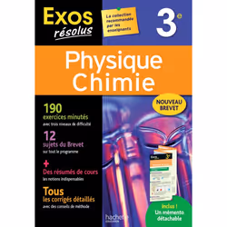 ISBN Exos résolus - Physique-Chimie 3e, Éducatif, Français, 216 pages