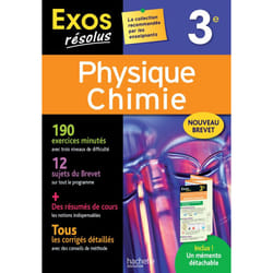Exos résolus - Physique-Chimie 3e (Broché)