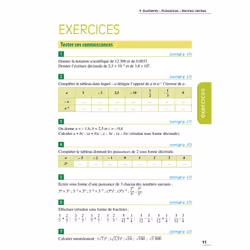 Exos résolus - Maths 3e (Broché)