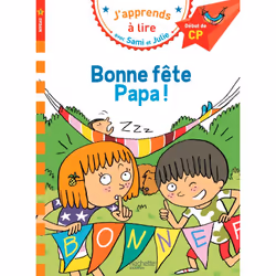 ISBN Sami et Julie CP Niveau 1 Bonne fête Papa, Éducatif, Français, 32 pages
