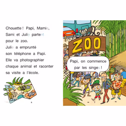 Sami et Julie CP Niveau 2 Le zoo (Broché)