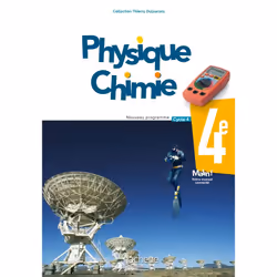 ISBN Physique-Chimie cycle 4 / 4e - Livre élève - éd. 2017, Éducatif, Français, 176 pages