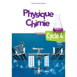 Physique-Chimie cycle 4 / 5e, 4e, 3e - Livre élève - éd. 2017 (Broché)
