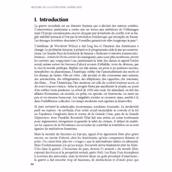 Histoire de la littérature américaine