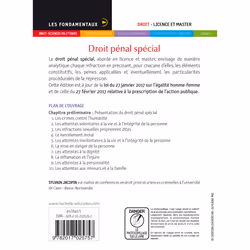 Droit pénal spécial