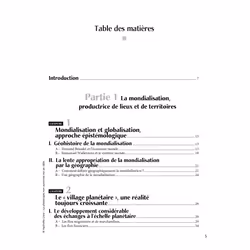 Lieux et territoires de la mondialisation (Broché)