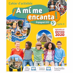 ISBN A mi me encanta cycle 4 5ème - Cahier d'activités - Ed. 2020, Éducatif, Français, 108 pages