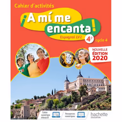 ISBN A mi me encanta cycle 4 4e - Cahier d'activités - Ed. 2020, Éducatif, Français, 108 pages