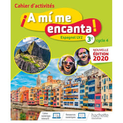 A mi me encanta cycle 4 3e - Cahier d'activités - Ed. 2020 (Broché)