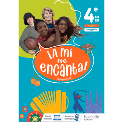 ISBN A mi me Encanta 4e - Livre élève - Ed. 2021, Éducatif, Français, 144 pages