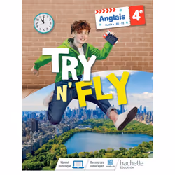 ISBN Anglais collège - Try n' Fly cycle 4 4e - Livre élève - Ed. 2022, Éducatif, Français, 176 pages