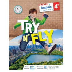 Anglais collège - Try n' Fly cycle 4 4e - Livre élève - Ed. 2022 (Broché)