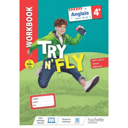 Anglais collège - Try n' Fly cycle 4 4e - Workbook - Ed. 2022 (Broché)