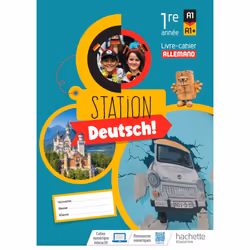 ISBN Station Deutsch! Allemand 1re année - Livre-cahier élève - Ed. 2023, Éducatif, Français, 144 pages