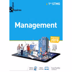 ISBN Enjeux et Repères Management 1re STMG - Livre élève - Éd. 2019, Éducatif, Français, 176 pages