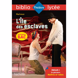ISBN Bibliolycée - L'Ile des esclaves, Marivaux - BAC 2024, Éducatif, Français, 160 pages