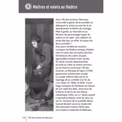 Bibliolycée - L'Ile des esclaves, Marivaux - BAC 2024 - Parcours : Maîtres et valets (Broché) - Vue supplémentaire 4