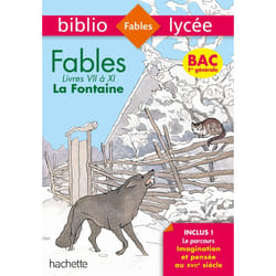 Bibliolycée - Fables de la Fontaine, Jean de la Fontaine - Livres de VII à XI (Broché)
