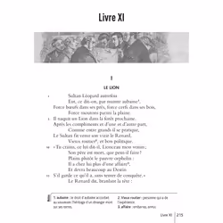 Bibliolycée - Fables de la Fontaine, Jean de la Fontaine - Livres de VII à XI (Broché)