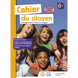 ISBN Cahier du citoyen 6e - éd. 2019, Éducatif, Français, 64 pages