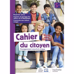 ISBN Cahier du citoyen 5e - éd. 2019, Éducatif, Français, 64 pages