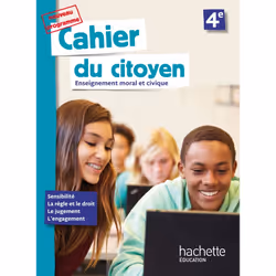 ISBN Cahier du citoyen 4e - éd. 2019, Éducatif, Français, 64 pages