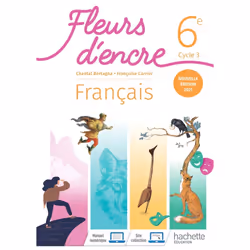 ISBN Fleurs d'encre 6e - Livre élève - Ed. 2021, Éducatif, Français, 368 pages