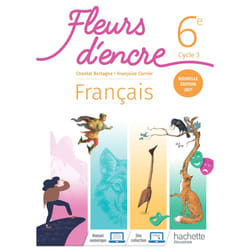 Fleurs d'encre 6e - Livre élève - Ed. 2021 (Broché)