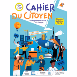 ISBN Cahier du citoyen Enseignement moral et civique 4e - Ed. 2022, Éducatif, Français, 64 pages