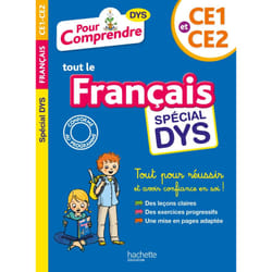 Pour Comprendre Français CE1-CE2 - Spécial DYS (dyslexie) et difficultés d'apprentissage (Broché)