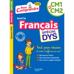 ISBN Pour Comprendre Français CM1-CM2 - Spécial DYS (dyslexie) et difficultés d'apprentissage, Éducatif, Français, 80 pages