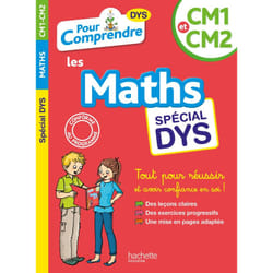 Pour Comprendre Maths CM1-CM2 - Spécial DYS (dyslexie) et difficultés d'apprentissage (Broché)