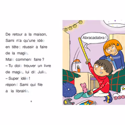 Sami et Julie CP Niveau 2 Sami fait de la magie (Broché) - Vue supplémentaire 4