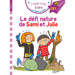 ISBN Sami et Julie CE1 Le défi Nature de Sami et Julie, Éducatif, Français, 32 pages