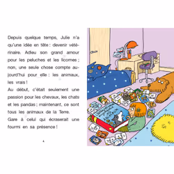 Sami et Julie CE1 Julie veut devenir vétérinaire (Broché)