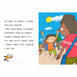 J'APPRENDS A LIRE AVEC SAMI ET JULIE : SAMI ET LES POMPIERS. FIN DE CP, NIVEAU 3, Massonaud Emmanuelle