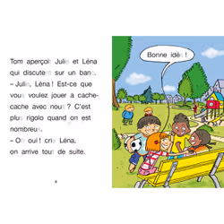 Sami et Julie CP Niveau 2 La partie de cache-cache (Broché) - Vue supplémentaire 4