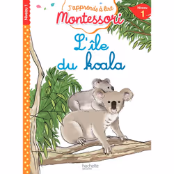 ISBN L'île du koala, niveau 1 - J'apprends à lire Montessori, Éducatif, Français, 32 pages